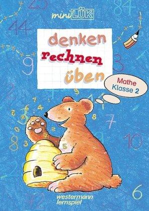 miniLÜK Mathe: mini LÜK, Übungshefte, Denken - rechnen - üben, Mathe Klasse 2, EURO: Wiederholung aller Aufgaben im Zahlenraum bis 20. Einführung der ... und ordnen. Plus- und Minusaufgaben bis 100