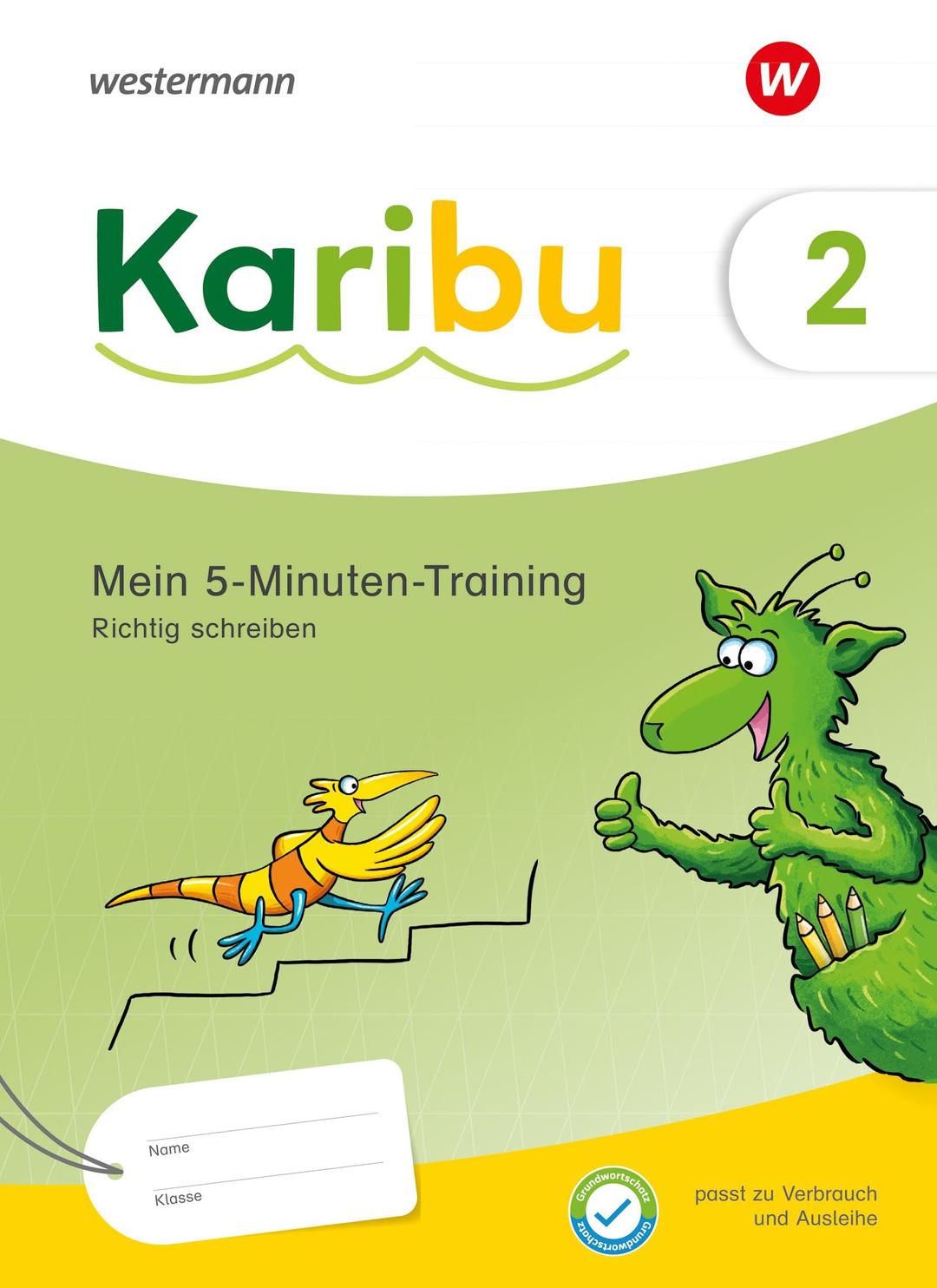 Karibu - Ausgabe 2024: Mein 5-Minuten-Training: Richtig schreiben 2