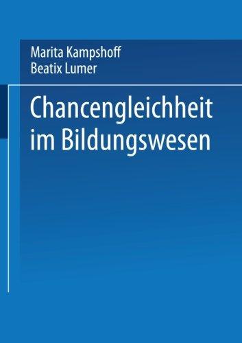 Chancengleichheit im Bildungswesen