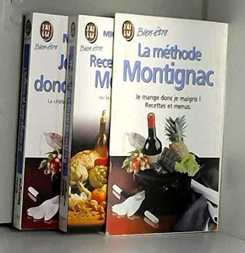 LA METHODE MONTIGNAC, JE MANGE DONC JE MAIGRIS COFFRET 2 VOLUMES : VOLUME 1, RECETTES ET MENUS MONTIGNAC OU LA GASTRONOMIE NUTRITIONNELLE. VOLUME 2, JE MANGE DONC JE MAIGRIS ! (Bien-être)