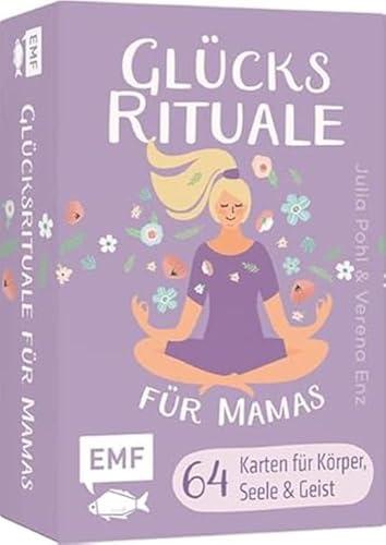 Kartenbox: Glücksrituale für Mamas | Finde Ruhe und Gelassenheit im Familienalltag: 64 Karten mit Selfcare-Übungen und Affirmationen für Körper, Seele und Geist