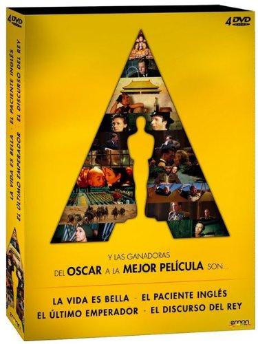 Mejores Películas Oscar: El Discurso Del Rey / El Paciente Inglés / La Ultima Emperador / La Vida Es Bella [Spanien Import]