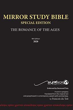 Mirror Study Bible Hard Cover Special Edition (944 page, Ninth Edition 7 X 10 Inch, Wide Margin - the black cover replaces both the older red and blue cover versions.)