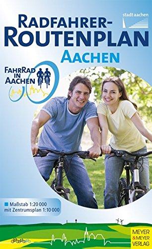 Radfahrer-Routenplan der Stadt Aachen