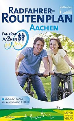 Radfahrer-Routenplan der Stadt Aachen