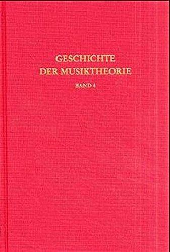 Geschichte der Musiktheorie, Bd.4, Die Lehre vom einstimmigen liturgischen Gesang