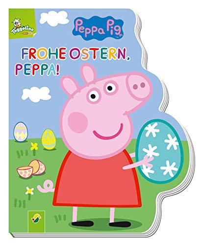 Frohe Ostern, Peppa! - Peppa Pig: Pappbilderbuch mit Konturenstanzung