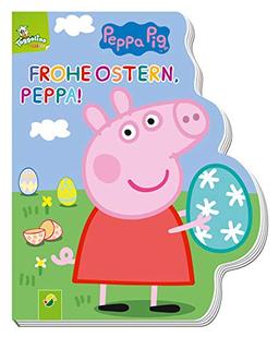 Frohe Ostern, Peppa! - Peppa Pig: Pappbilderbuch mit Konturenstanzung