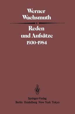 Reden und Aufsätze 1930-1984