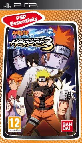 Naruto Ult.Ninja Heroes 3 PSP UK Essentials