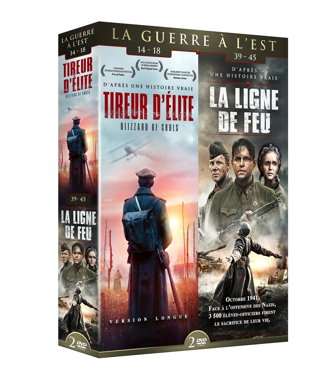 Coffret guerre : la ligne de feu + tireur d'élite [FR Import]