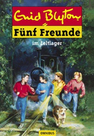 Fünf Freunde im Zeltlager.