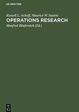 Operations Research: Grundzüge der Operationsforschung