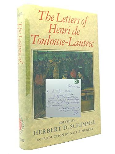 The Letters of Henri De Toulouse-Lautrec