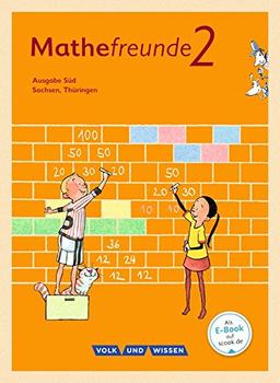 Mathefreunde - Süd - Neubearbeitung 2015: 2. Schuljahr - Schülerbuch mit Kartonbeilagen