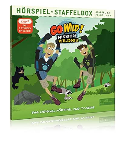 Go Wild! Mission Wildnis - mp3-Staffelbox 1.1 (Folgen 1 - 13) - Die Original-Hörspiele zur TV-Serie