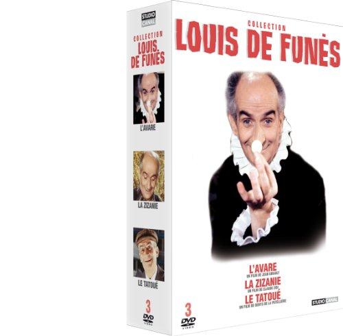 Coffret louis de funès : l'avare ; la zizanie ; le tatoué [FR Import]