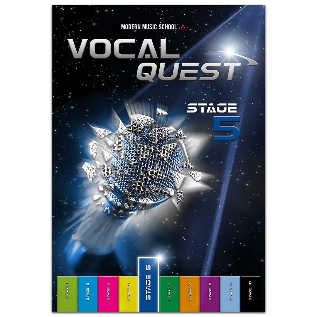 Vocal Quest Stage 5: Singen lernen für Anfänger & Fortgeschrittene. Mit Bonusmaterial. Gesang Rock & Pop. Stimmtraining und Stimmbildung für Sänger (DEU)