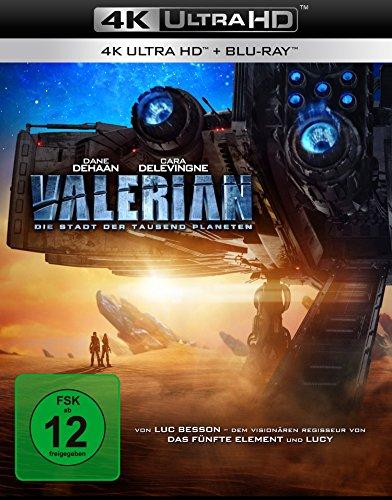 Valerian - Die Stadt der tausend Planeten [4K Ultra HD] [Blu-ray]