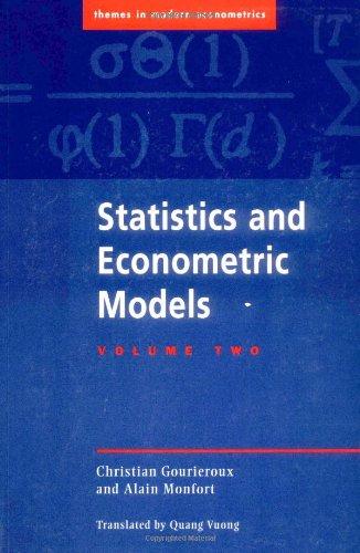 Statistics and Econometric Models 2 volume set: Statistics & Econometric Models v2 (Themes in Modern Econometrics)