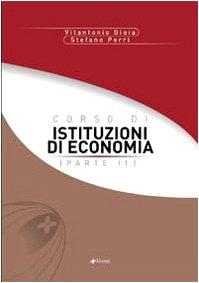 Corso di istituzioni di economia