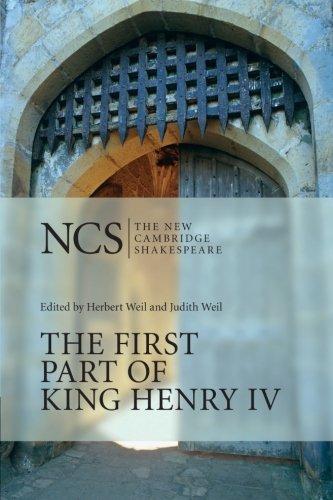 The First Part of King Henry Iv (The New Cambridge Shakespeare)