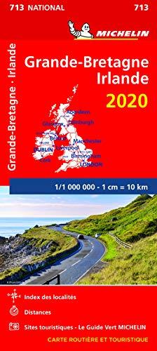 Carte Michelin Grande-Bretagne, Irlande 2020