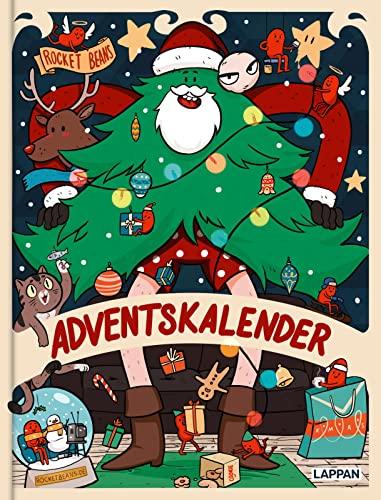 Rocket Beans Adventskalender: 24 Doppelseiten mit weihnachtlichen Überraschungen – präsentiert von Rocket Beans TV! | Kalender zum Auftrennen | Ideales Geschenk für Nerds und Geeks