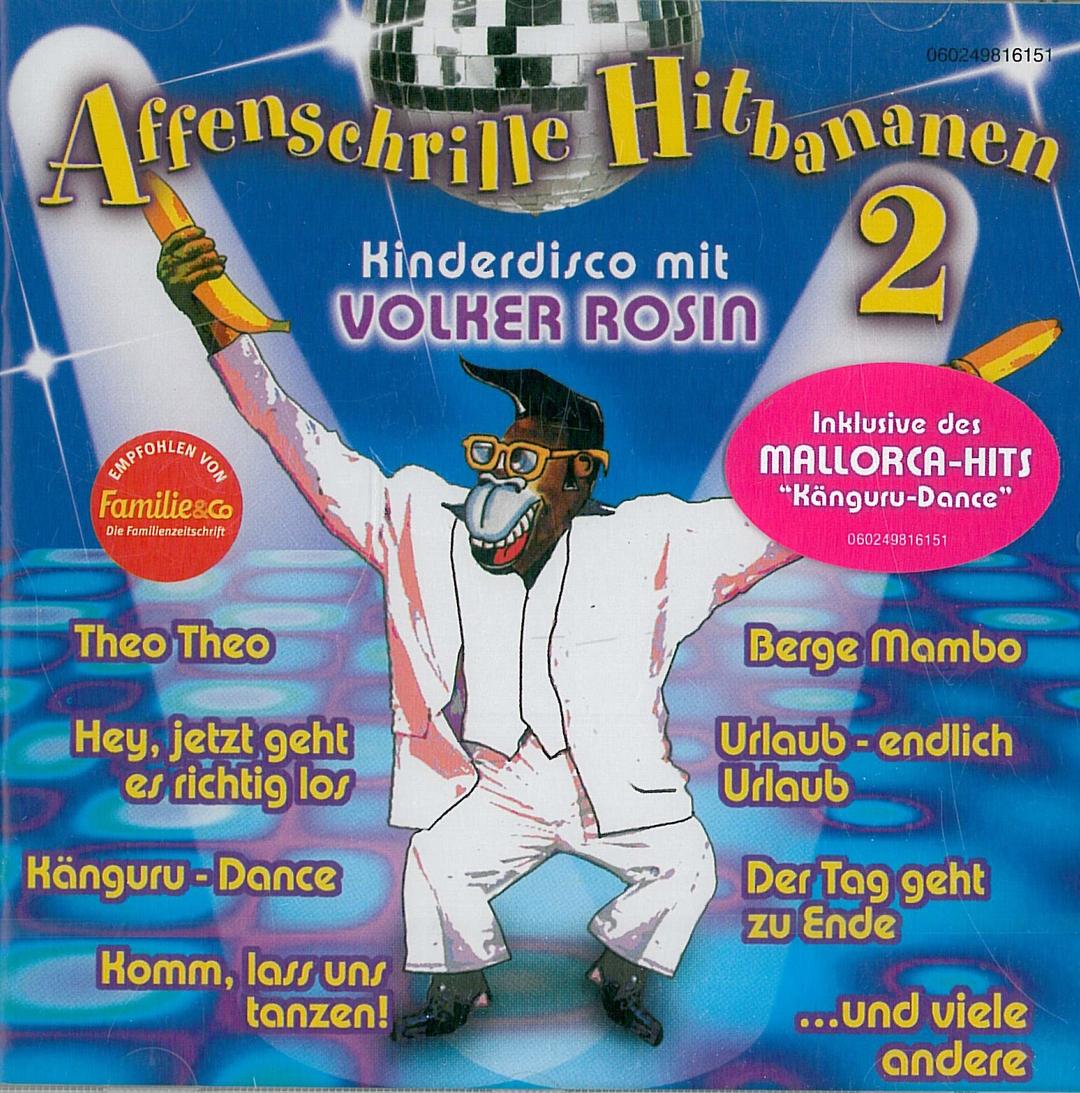 Affenschrille Hitbananen 2: Volker Rosin