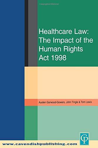 Healthcare Law: Impact of the Human Rights Act 1998