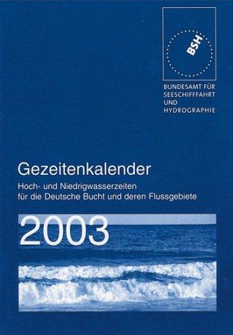 Gezeitenkalender 2003