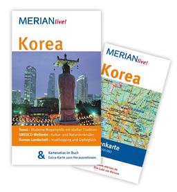 Korea: MERIAN live! - Mit Kartenatlas im Buch und Extra-Karte zum Herausnehmen