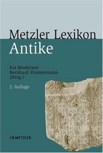 Antike Stätten am Mittelmeer. Metzler Lexikon