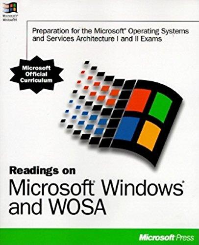 Readings on Microsoft Windows and Wosa (Microsoft Training Product)