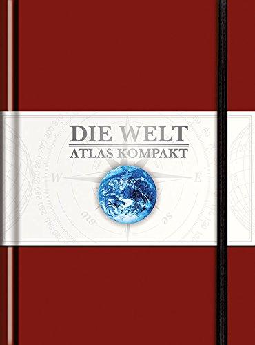 KUNTH Taschenatlas Die Welt - Atlas kompakt, rot: limitierte Edition (KUNTH Taschenatlanten)