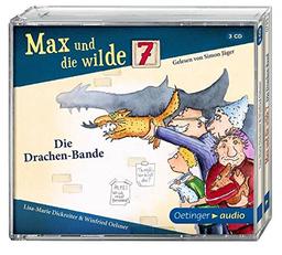 Max und die wilde Sieben. Die Drachenbande 3 CD: Band 3, Gekürzte Lesung, 225 min.