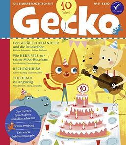 Gecko Kinderzeitschrift Band 61: Die Bilderbuch-Zeitschrift