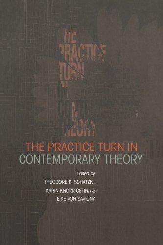 The Practice Turn in Contemporary Theory