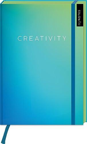 myNOTES Notizbuch A5: Creativity: Notebook medium, gepunktet, paginiert | Notizbuch im Gradient-Design: Ideal als Journal, Planner oder Tagebuch