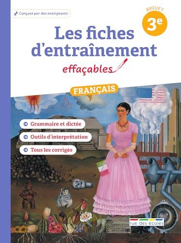 Les fiches d'entraînement effaçables : français 3e brevet