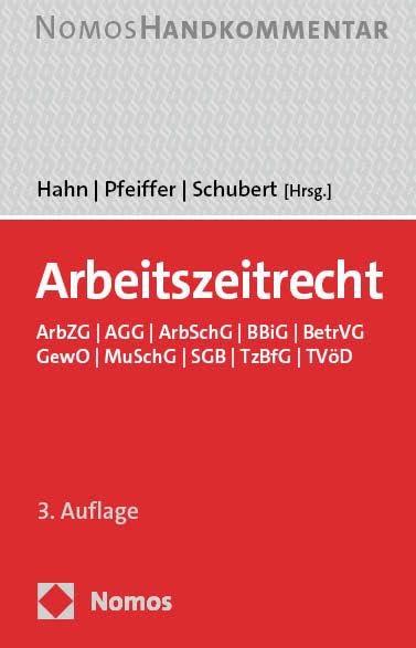 Arbeitszeitrecht: ArbZG | AGG | ArbSchG | BBiG | BetrVG | GewO | MuSchG | SGB | TzBfG | TVöD