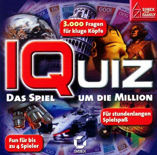 IQuiz, Das Spiel um die Million, 1 CD-ROM in Jewelcase 3.000 Fragen für kluge Köpfe. Für Windows 95/98/2000/Me. Für bis zu 4 Spieler