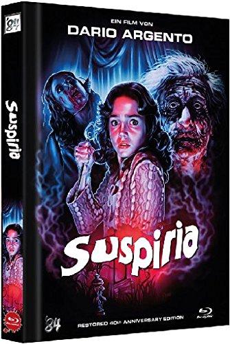 Suspiria - Uncut / 40th Anniversary Edition - Mediabook [Blu-ray]