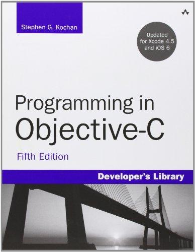 Programming in Objective-C (Developer's Library)