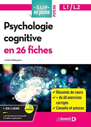 Psychologie cognitive en 26 fiches : L1-L2