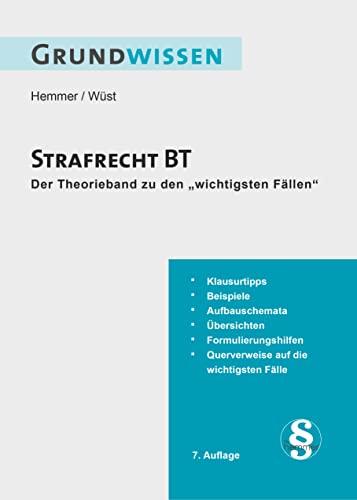 Grundwissen Strafrecht BT (Skripten - Zivilrecht) (Skripten - Strafrecht)