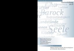 Friedrich Schiedel Wissenschaftspreis zur Geschichte Oberschwabens 2019: Reden zur elften Preisverleihung an Prof. Dr. Dietmar Schiersner am 23. ... Aula der Pädagogischen Hochschule Weingarten