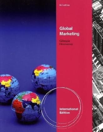 Global Marketing, International Edition