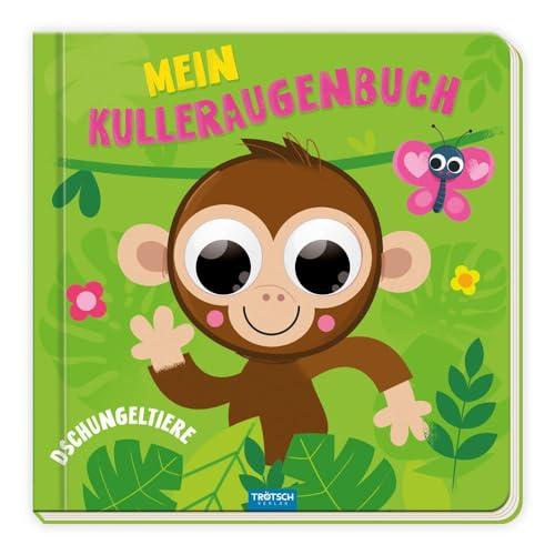 Trötsch Pappenbuch mit Kulleraugen Mein Kulleraugenbuch Dschungeltiere: Entdeckerbuch Beschäftigungsbuch Spielbuch