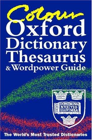 Colour Oxford Dictionary & Thesaurus